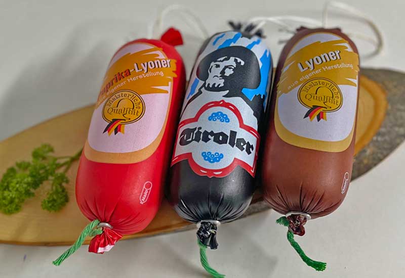 Rosenheim, Biofleisch und Biowurst aus Weidehaltung und Mutterkuhhaltung Rosenheim, Tinning